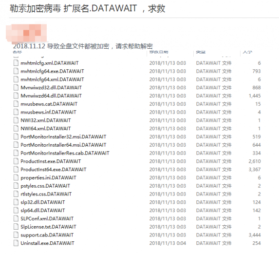 警惕！新型DATAWAIT勒索病毒來襲?用戶電腦或被遠程控制