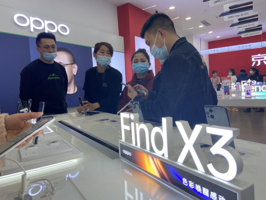 京東之家上市Find X3系列新品，OPPO 中國區(qū)總裁出席現(xiàn)場